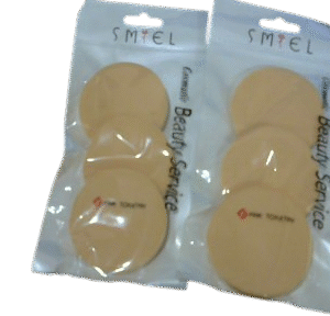 Spon Bedak smiel bulat isi 2