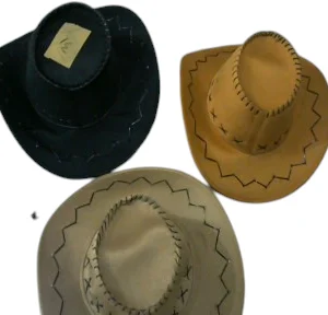 Topi Cowboy Zig Zag