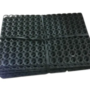 Keset Karet Hitam Lubang Kecil 40x60