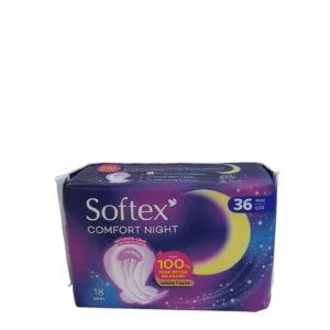 Softex Comfort Night Wing 36cm 18pads