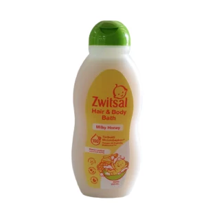 Zwitsal Hair & Body Bath 200ml Milky Honey