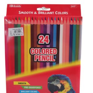 Pensil warna Bazic 24 colour panjang