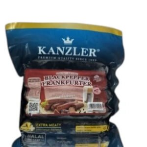 Kanzler Sosis Sapi Lada Hitam Blackpepper Frankfurter 300gr