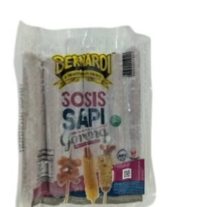 Bernardi Sosis Sapi Goreng 500gr 9pcskrt