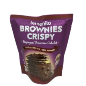 Lemonilo Brownies Crispy 40gr Rasa Chocochips  12pckrt