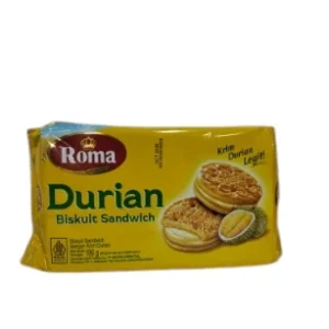 Roma Biskuit Sandwich 186gr Durian 317082