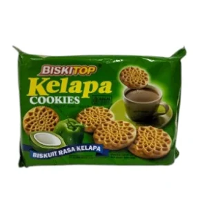 Biskitop Cookies 300gr Kelapa 12pckrt