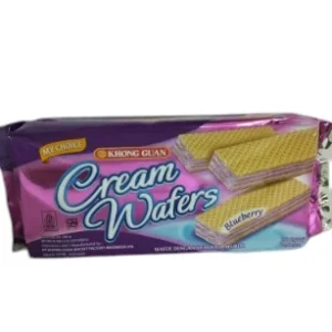 Khong Guan Cream Wafers 240gr Blueberry