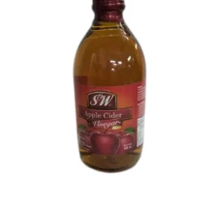 Cuka Apel S&W Apple Cider Vinegar 500ml 12pckrt