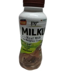Milku Susu Botol 200ml Cokelat 12pckrt