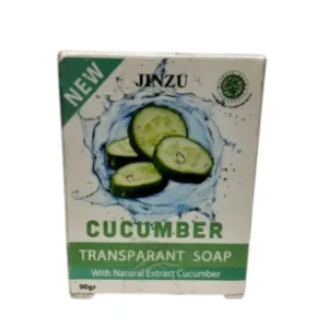 Jinzu Transparant Soap 90gr Cucumber