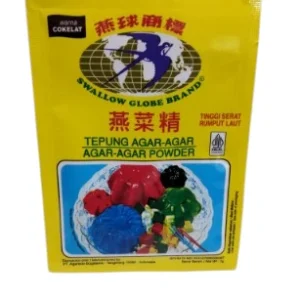 Agar Agar Powder Swallow Globe 7 Gr Coklat 12pcbox