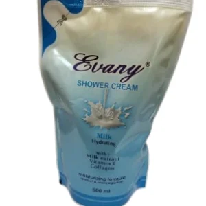 Evany Shower Cream 500ml Milk