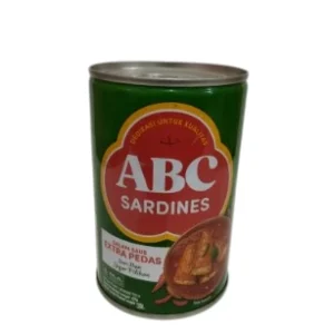 ABC Sardines 425gr Ekstra Pedas 24pckarton