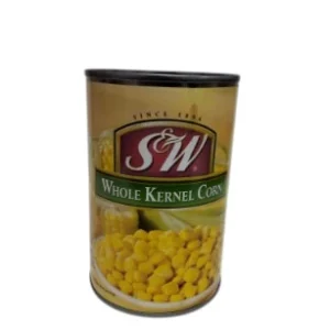 S&W Whole Kernel Corn 250gr 24klgkrt