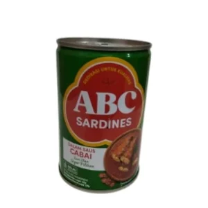 ABC Sardines 425gr Saus Cabai 24pckarton