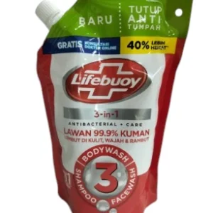 Lifebuoy 3 In 1 Antibacterial + Care 400ml