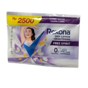 Rexona Women Deo Lotion 10 G Free Spirit 144pckrt