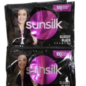 Sunsilk Shampoo Black Shine 12X10ml Sachet